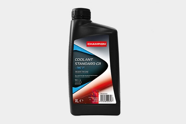 Антифриз 1л - COOLANT STANDARD G11 -36°C готовый синий CHAMPION OIL, 8220357